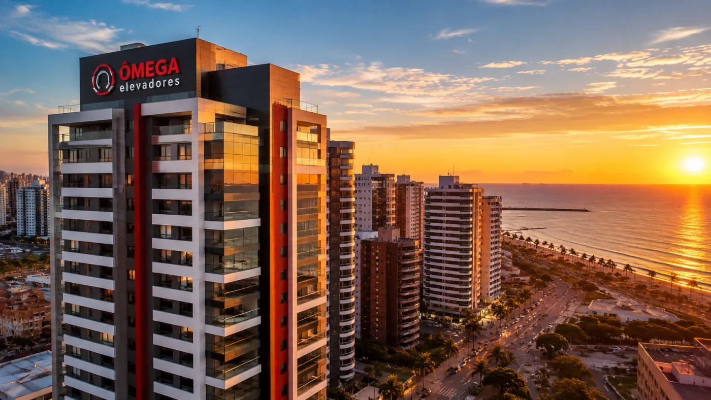 Atendimento Ômega Elevadores para condomínios