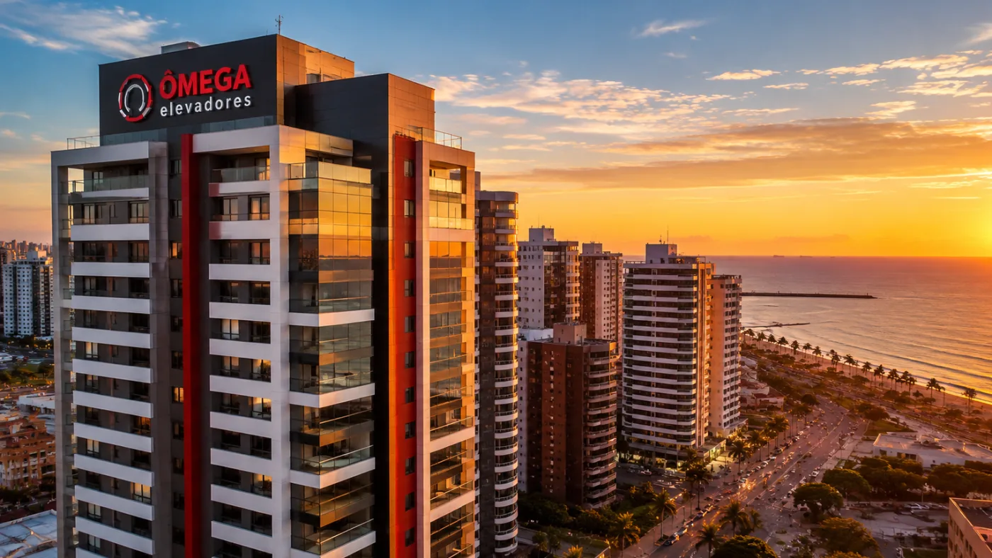 Ômega Elevadores: manutenção e modernização com raiz em Fortaleza